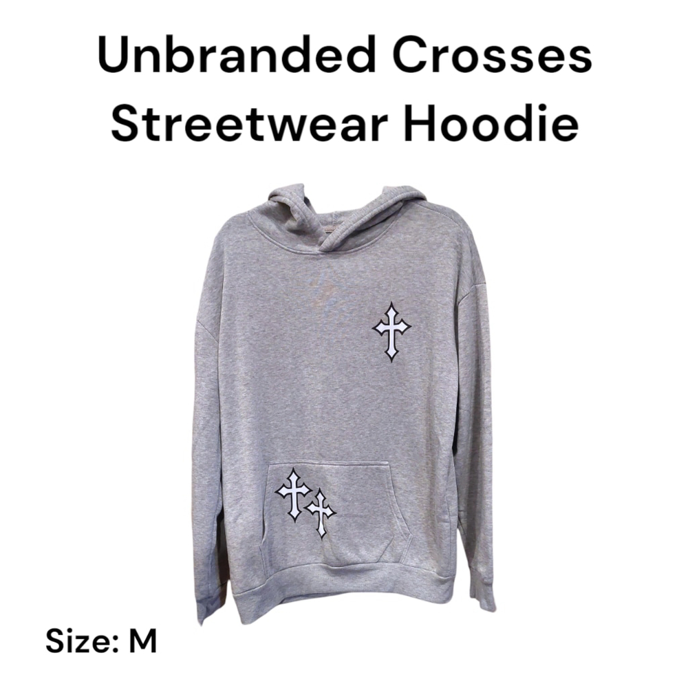 Lightweight Streetwear Crosses Hoodie